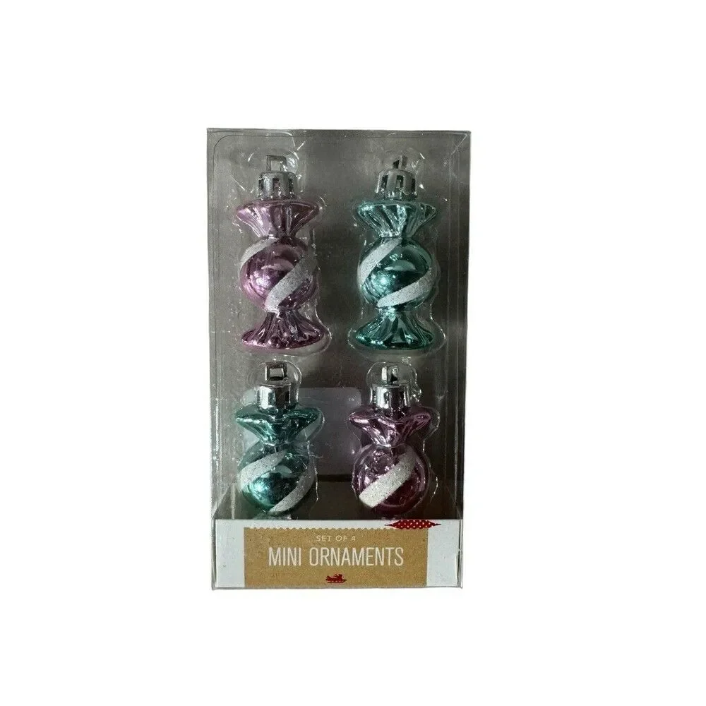 HOLIDAY LANE 4-Pc. Candy Mini Ornament Set